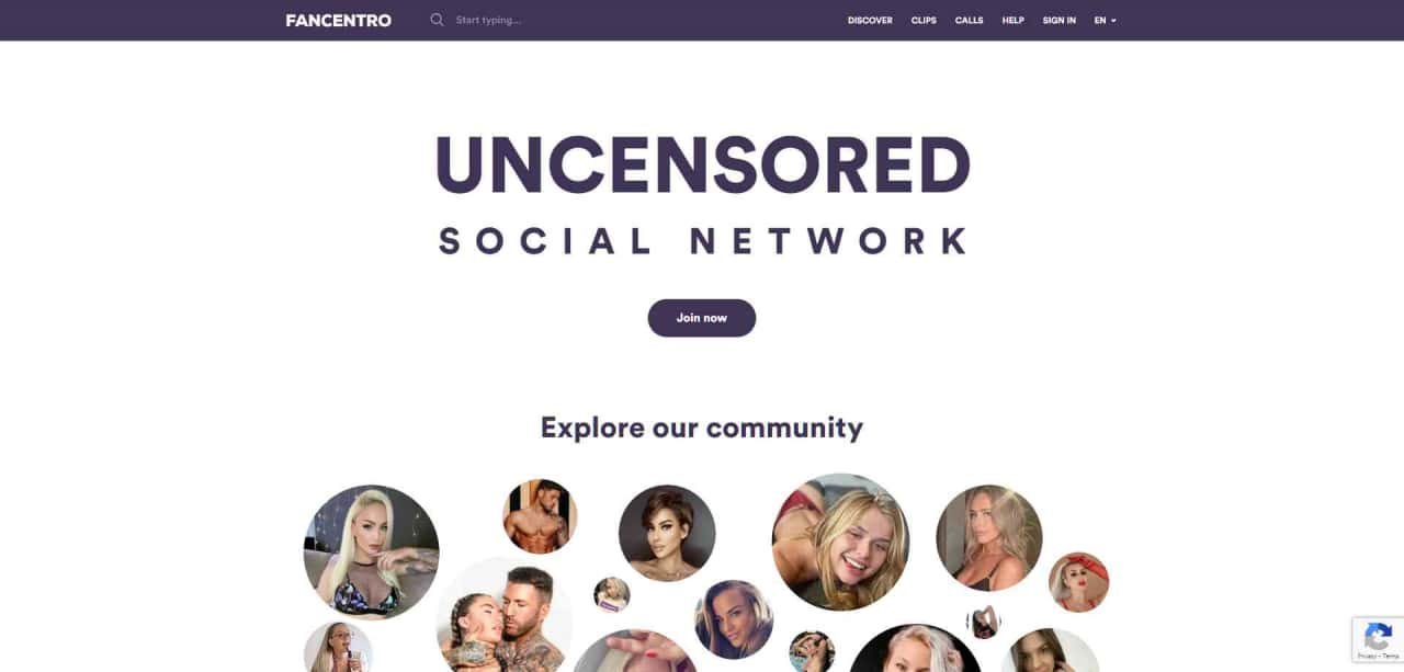 Fancentro- fancentro.com webpage